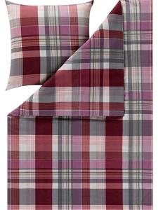 Estella Уютное фланелевое постельное белье баклажанового цвета