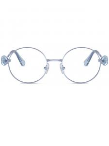 Swarovski очки в круглой оправе, синий