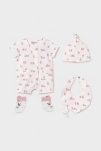 Комплект для новорожденного 4 предмета Mayoral Newborn, бежевый