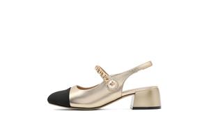 Туфли женские на высоком каблуке Belle, золотой