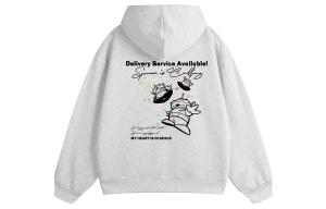 Толстовки Unisex с капюшоном, утепленные, Heavyweight Disney, heather серый fleece-lined