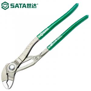 SATA 72413 плоскогубцы для водяного насоса серии G, быстрая отладка, большой открывающийся ключ для водопроводных труб, подвижный трубный ключ 12 дюймов