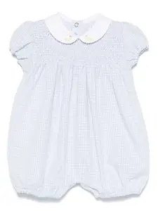 Короткий комбинезон в клетку Siola, синий