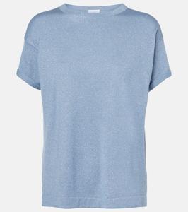 Топ из смеси кашемира и шелка Brunello Cucinelli, Avio