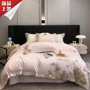 LUOLAI HOME Комплект постельного белья, 1,5 м, 4 предмета