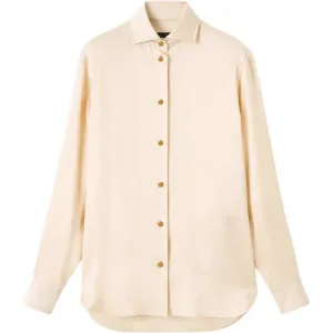 Loro Piana Футболка Women's Volcano Rose с широким воротником Moderate Others