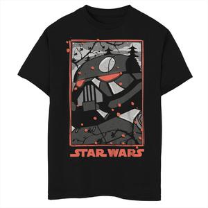 Футболка с плакатом «Темный солдат» и изображением «Звездных войн» для мальчиков 8–20 лет Star Wars