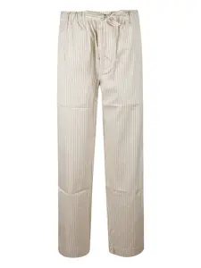 Пижамные штаны в полоску Tekla, нейтральный