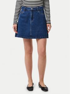Джинсовая юбка обычного кроя Abbi 17154546 Pieces, синий