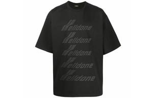 WE11DONE футболка унисекс, Черный