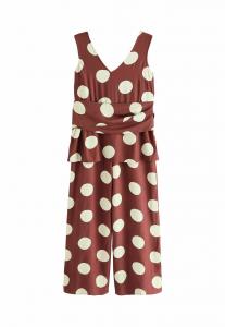 Комбинезон REGULAR FIT V-NECK Next, коричневый