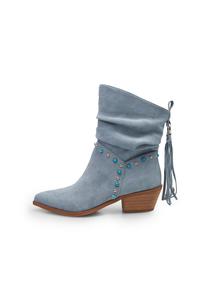 Ковбойские/байкерские ботинки по щиколотку Bata, синий