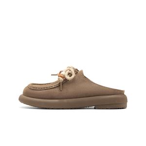 C°BANNER Женские противоскользящие закрытые тапочки коричневые, цвет Brown