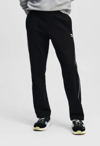 Прямые спортивные штаны ikon Karl Lagerfeld, Black