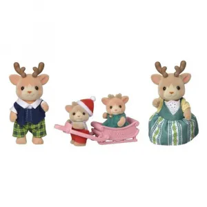 Фигурки семейства оленей из серии Sylvanian Families эпохи Epoch, мультиколор