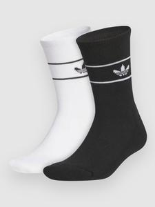 Носки adidas Skateboarding Skate 2 Pk Socks, white/black