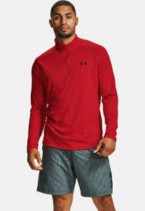 Рубашка с длинным рукавом Under Armour TECH 1/2 ZIP, цвет Dark Red