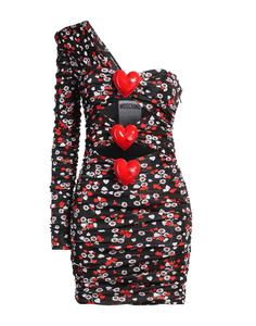 Мини-платье Moschino, черный