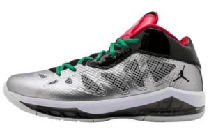 Jordan Melon M8 винтажные баскетбольные кроссовки мужские, Silver