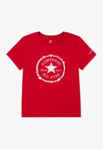 Футболка с принтом в виде сердечек ко дню святого валентина Converse, Red