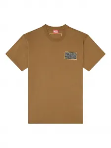 Футболка T-Norm-T3 с графичным принтом DIESEL, коричневый