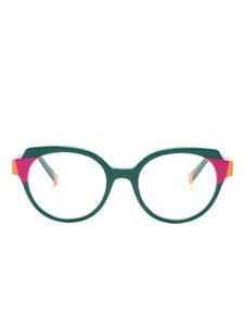Etnia Barcelona очки в круглой оправе, зеленый