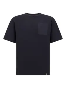 Футболка с накладным карманом Boggi Milano, синий