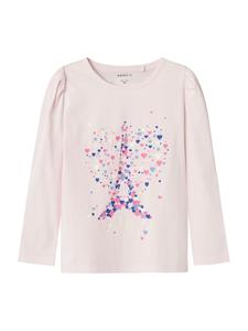 Рубашка NAME IT NMFOLLIA, розовый/светло-розовый