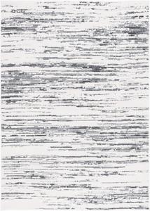 Ковер SAFAVIEH, 161 x 229 см, Alamo Collection, Charcoal & Ivory, деревенский современный дизайн, не линяет и прост в уходе, идеален для помещений с высокой проходимостью в гостиной, спальне (ALM742H)