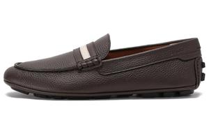 Лоферы с бордюрами BALLY, Ebony