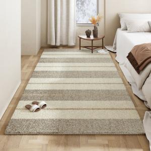 AOVOC Ковер 120х200 см для спальни/гостиной в стиле ваби-саби, похожий на шерсть, простой напольный коврик
