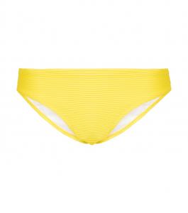 Плавки бикини средней посадки Cascais Heidi Klein, Yellow Rib