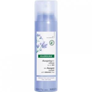 Сухой шампунь для придания объема с органическим льном 150мл, Klorane