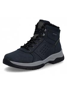 Ботинки на шнуровке синего цвета rieker