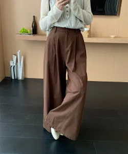 Заправить широкие брюки Aimoha - Select -, цвет Coffee