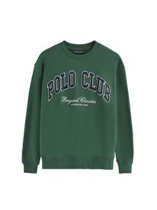 Толстовка Polo Club, зеленый