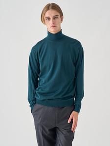 Вязаный пуловер с высоким воротником и длинными рукавами | LEVINE | 30G, современный крой