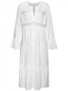 Платье до колена LASCANA, белый