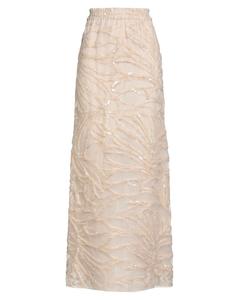 Юбка макси Brunello Cucinelli, бежевый