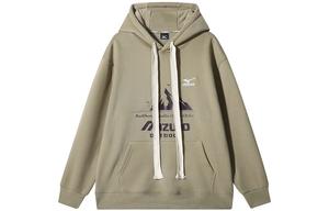 Унисекс свитшот Mizuno, светло-зеленый