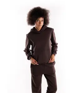 Толстовка оверсайз Hinnominate, коричневый