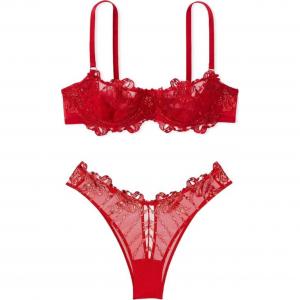 Victoria's Secret Женский комплект нижнего белья красный