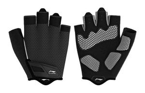 Спортивные перчатки унисекс черно-серый цвет LINING