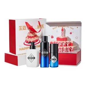 Левый цвет правый бокс наборы для ухода за кожей увлажнение, питание, контроль жирности, освежение и очищение MANCOES