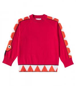 Хлопковый свитер Stella McCartney Kids