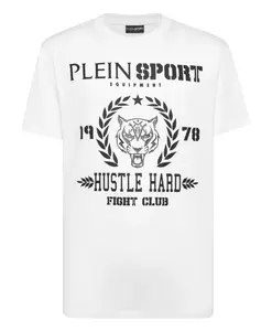 Футболка с круглым вырезом Plein Sport, белый