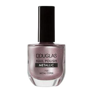 Лак для ногтей make-up nail polish metallic Douglas Collection, nr. 755 - metal coper, объем 10 мл
