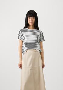 Принт на футболке CAMINO Samsøe Samsøe, белый