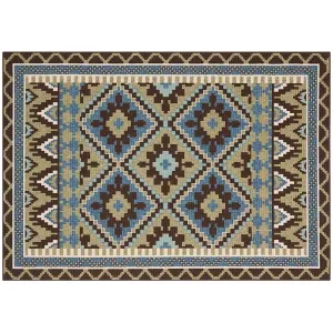 Коврик для веранды и улицы, выполненный в племенном стиле Safavieh, мультиколор, 199x290 см