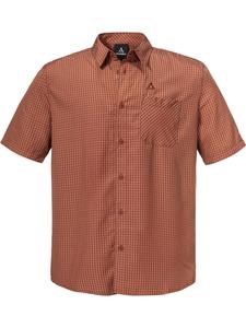 Schöffel Рубашка на пуговицах 'CIRC Dalfoss' в коричневом цвете, Regular fit